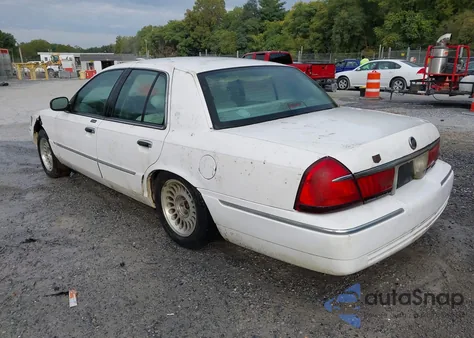 2000 Mercury Grand Marquis Ls from USA, damaged, VIN 2MEFM75W3YX613083